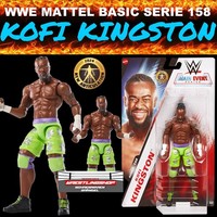 Wwe Mattel Basic Main Event Serie 158 Kofi Kingston Wrestling Action Figur Elite