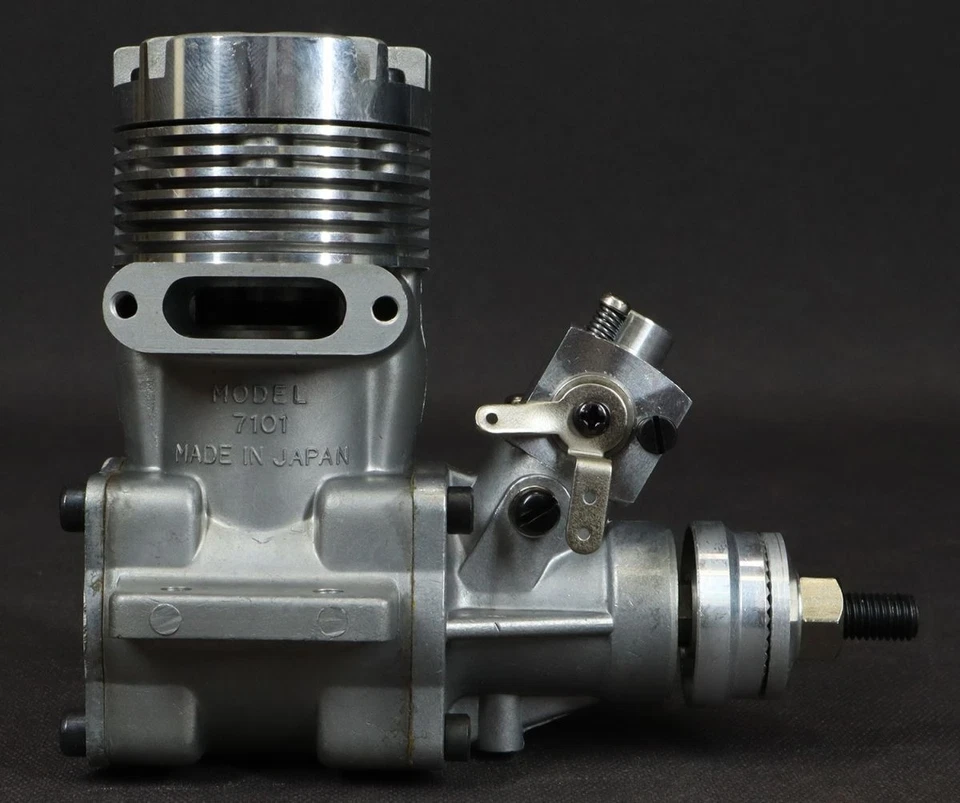 Enya 60XF TV Al-Chrome 9.95cc 2-stroke glow engine for R/C airplanes New f/s - Image 3 of 4