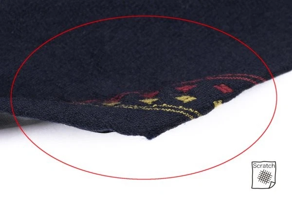 Corbata COMME des GARCONS HOMME Lana Seda Sesgada Rayas Talla Gratis (K-163230) Foto 4 de 4