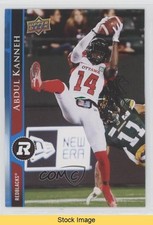 2021 Upper Deck CFL Blue Abdul Kanneh #144 READ 0sh0
