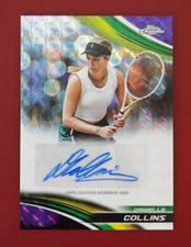 2025 Topps Chrome Tennis Autograph Danielle Collins #CA-DCS 10/10 Final Print