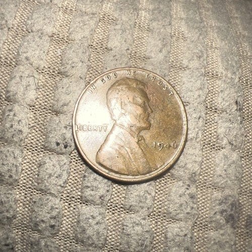 Rare 1946 Error Copper Wheat Penny No Mint Mark & L On Rim