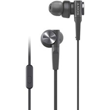 Sony MDRXB55AP Wired Extra Bass Earphones/Headset with Mic for Calls BlackJapan