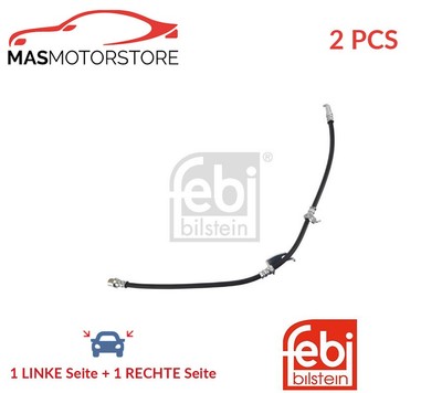 BREMSSCHLAUCH BREMSLEITUNG PAAR FEBI BILSTEIN 180233 2PCS P FÜR TOYOTA RAV 4 IV