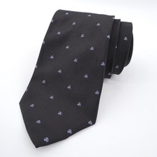 NEW Brooks Brothers Golden Fleece Logo Silk Tie Navy Blue Regular Mens OS