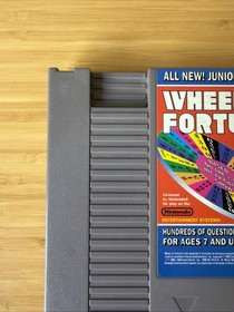 Wheel of Fortune- Junior Edition (NES, 1989) - Cart Only - NOT Working