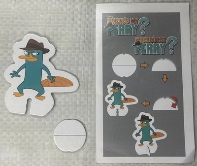 Where s My Water? Perry the Platypus Figure   Disney 2012 Replacement Part