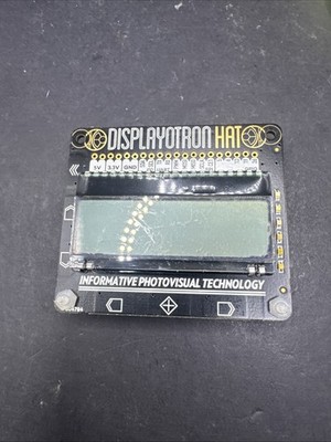 Pimoroni Display-O-Tron HAT Used Not Tested For Parts AS-is