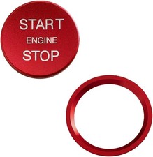 Car Engine Button Cover, Car One-Button Start Stop Push Button Decoration Ring