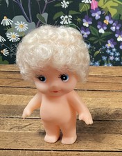 VTG Fibre Craft Impkins Doll 5 in 3319 Blonde Hair Blue Eyes Mini Retro NOS NEW