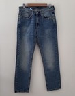 Levis 514 Jeans Mens 32 Blue Denim Slim Fit Straight Leg 32x32 - Aus Postage
