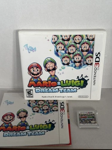 Mario & Luigi: Dream Team (3DS) Tested! CIB! Free Shipping!