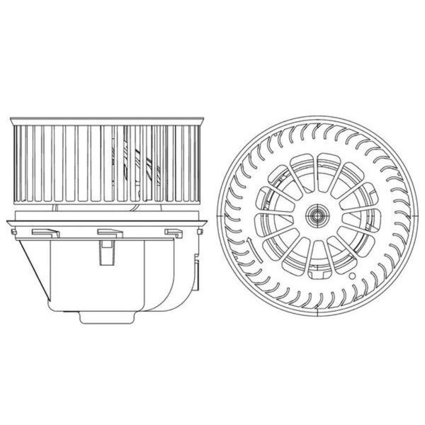 InnenraumgebläSe Mahle AB 264 000P FüR Ford Mondeo IV Turnier-image