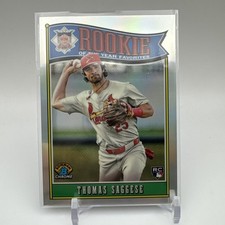2025 Bowman Chrome Thomas Saggese ROY Rookie of the Year Favorites UNCUT