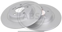 2X A.B.S. 18299 Bremsscheibe Hinten FüR MERCEDES-BENZ