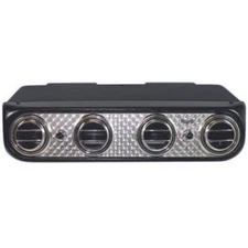 Vintage Air 674002 Heritage Under Dash System Cool Only Engine Turned Aluminum