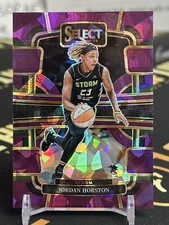 2024 Panini Select WNBA #82 Jordan Horston Purple Ice Prizms #/149