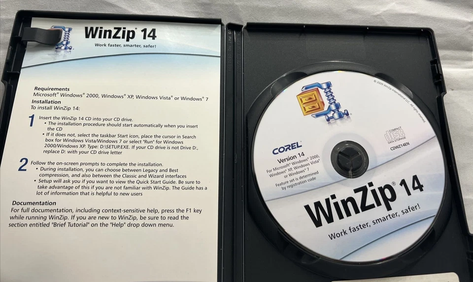 Corel WinZip 14 Pro - Corel - Compression Software - WIN CD ROM - 735163127270 - Image 3 of 3
