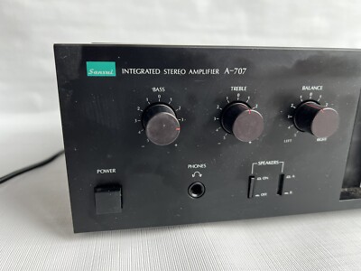 SANSUI integrated amplifier AU-α707NRA Sansui AU-α707NRA Integrated Amplifier Working Item Vintage