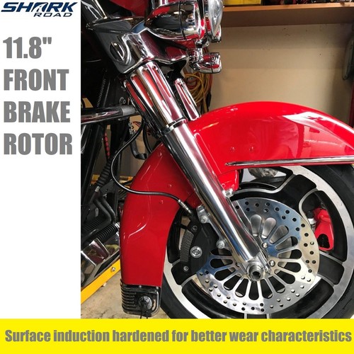 2PCS 11.8" Front Brake Rotors Super Spoke SS Disc For Harley Touring 2008-2013 - Bild 10 von 10