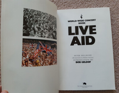 LIVE AID - WORLD WIDE CONCERT BOOK 1985 | eBay