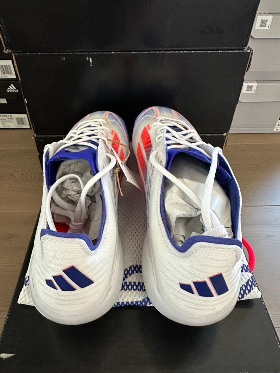 Adidas F50 Elite FG Firm Ground Soccer Cleat Red White Blue Adidas F50 Elite FG Firm Ground Soccer Cleat Red White Blue