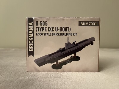 Brickmania U-505 Boat Rare SEALED Type IXC U-Boat