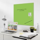 Glas Magnettafel Grün mit Magneten Memoboard Pinnwand magnetisch beschreibbar