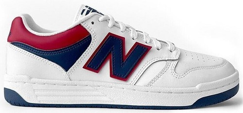 New Balance 480 BB480LHR Men\'s US 5.5 Red White Leather Lifestyle Shoes DWA1913 New Balance 480 BB480LHR Men\ main image 3