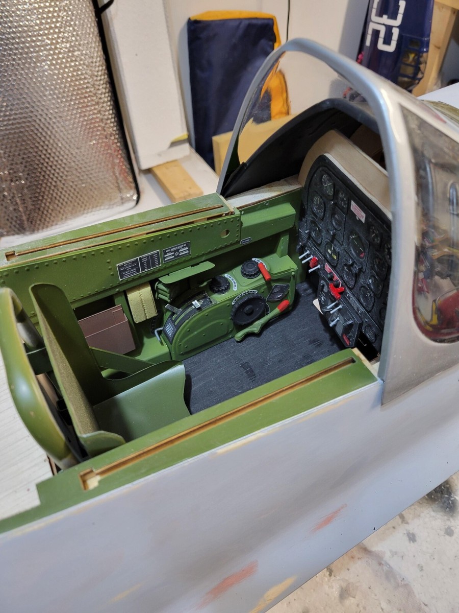 Giant 1/5 scale P-51D cockpit kit | eBay