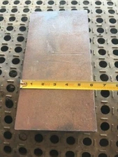 1 X 6 X 12" Steel Flat Bar Plate 1 " THICK Blacksmith Bench Plate Welding 