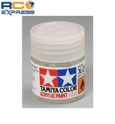 Tamiya Acrylic Mini X22 Clear TAM81522