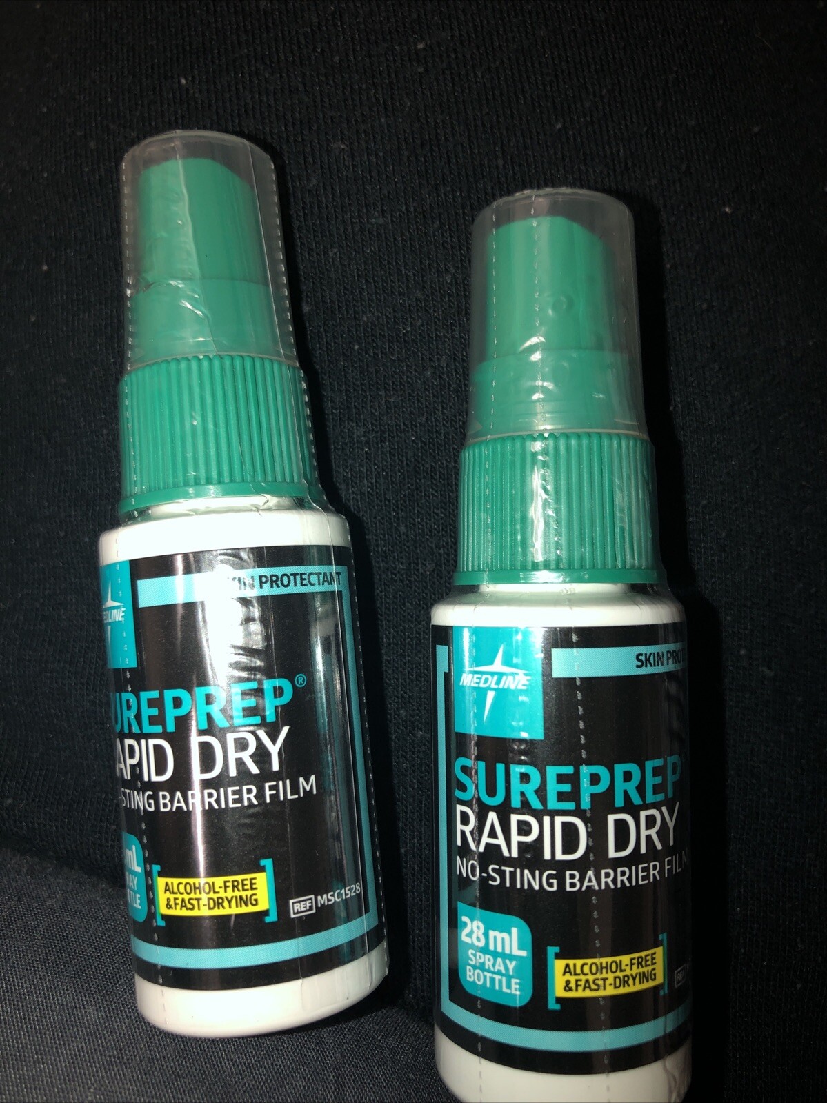 Medline SurePrep Rapid Dry Barrier Film 28mL Spray 2 Pack eBay
