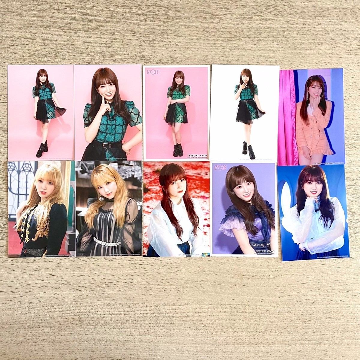 iz*one Official Goods Nako photo set of 25 izone 12 photos + 13