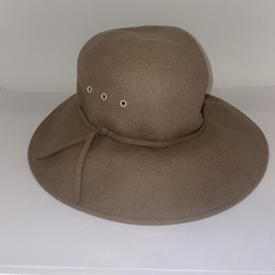 ANN Taylor 100% Wool Beige Woman’s Hat Ann Taylor Hat - Etsy main image 3