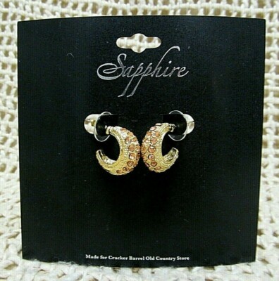 CRACKER BARREL~ Old Country Store Earrings by Sapphire 516404 ~NEW~ FREE SHIP  