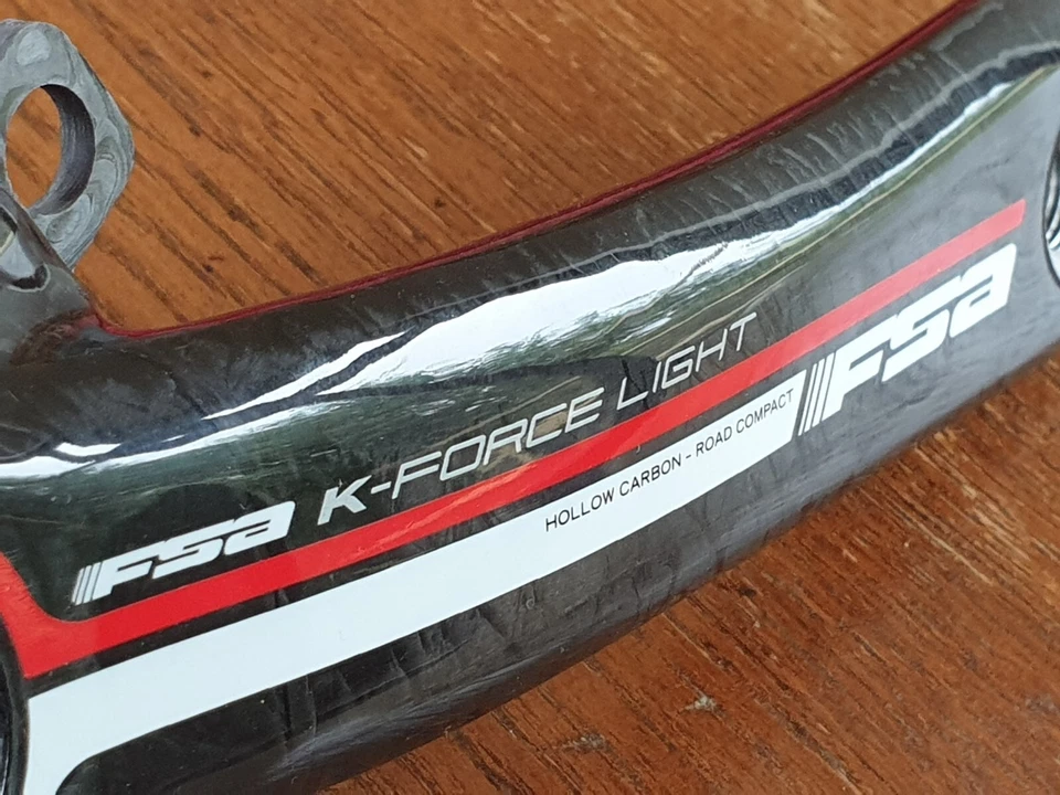 FSA K-Force Light (BBright) Carbon Crank Arm (RIGHT ONLY) 172.5mm (Compact) NEW - Image 3 of 4