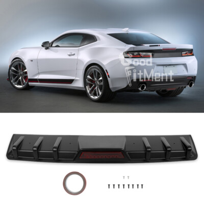 Für Chevrolet Camaro 34'' Schwarz Heckspoiler Heck Diffusor Lippe Heckstoßstange