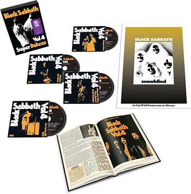 【CD】Black Sabbath 4作品セット Black Sabbath - Vol. 4 - Super Deluxe (BMG) 4CD Box Set | eBay UK