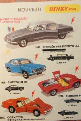Catalogue MECCANO trains Hornby Dinky toys au printemps 1959 - Modélisme
