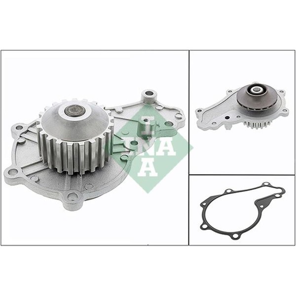 INA Wasserpumpe KüHlmittelpumpe FüR Ford Fiesta V Fusion Mazda 2 C3 I C2-image