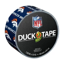 Duck Brand  Denver Broncos NFL Team Logo Duct Tape 1.88-Inch by 10 Yard...