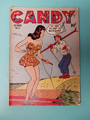 Golden Age CANDY Comic # 12 ~ 1949 QUALITY ~ GGA HUMOR