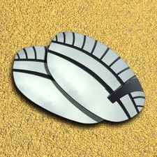 Polarized Lenses Replacement for-Costa Del Mar Brine Sunglasses - Silver Mirror