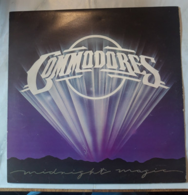 COMMODORES MIDNIGHT MAGIC VINYL LP VG+