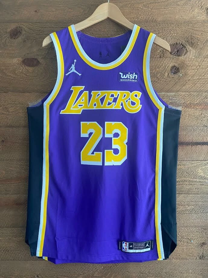 LeBron James Autographed Los Angeles Lakers Statement Edition Authentic  Nike Jersey