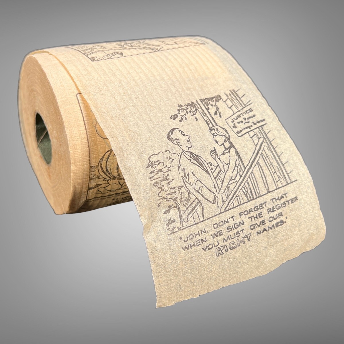 Vintage Sexist Adult Humor Toilet Paper Gag Gift Funny | eBay