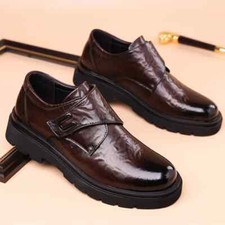 Men's Cow Leather Dress Shoes Designer Soft-soled Comfort Lightweight Footwear
