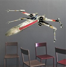 X Wing Star Wars Wall Decal Star Wars Ships Wall Graphic Stickers Decals, b15