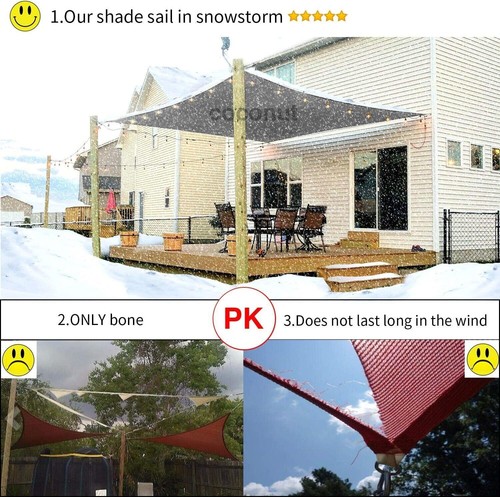Parasol Vela Toldo Rectángulo Arena Bloque UV Parasol Para Patio Trasero Cubierta Exterior - Imagen 793 de 930